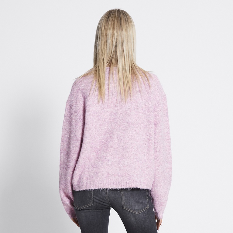 Knit sweater "Emma" Light Pink